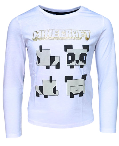 Langarmshirt Minecraft für Mädchen