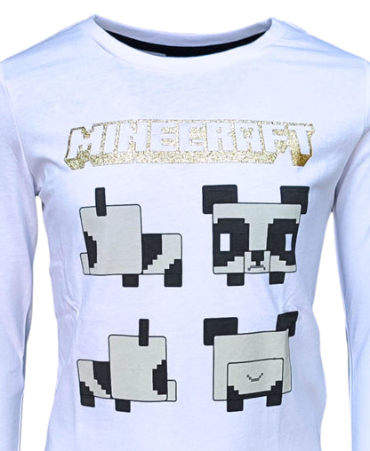 Langarmshirt Minecraft für Mädchen