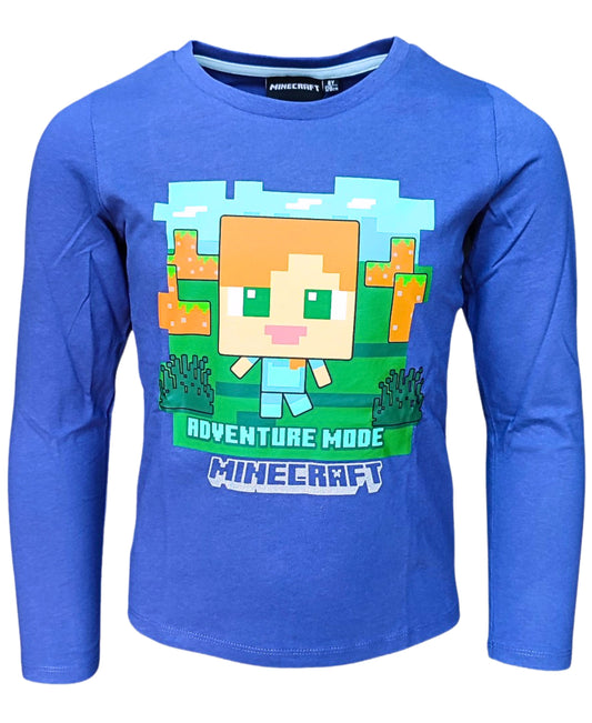 Langarmshirt Minecraft für Mädchen