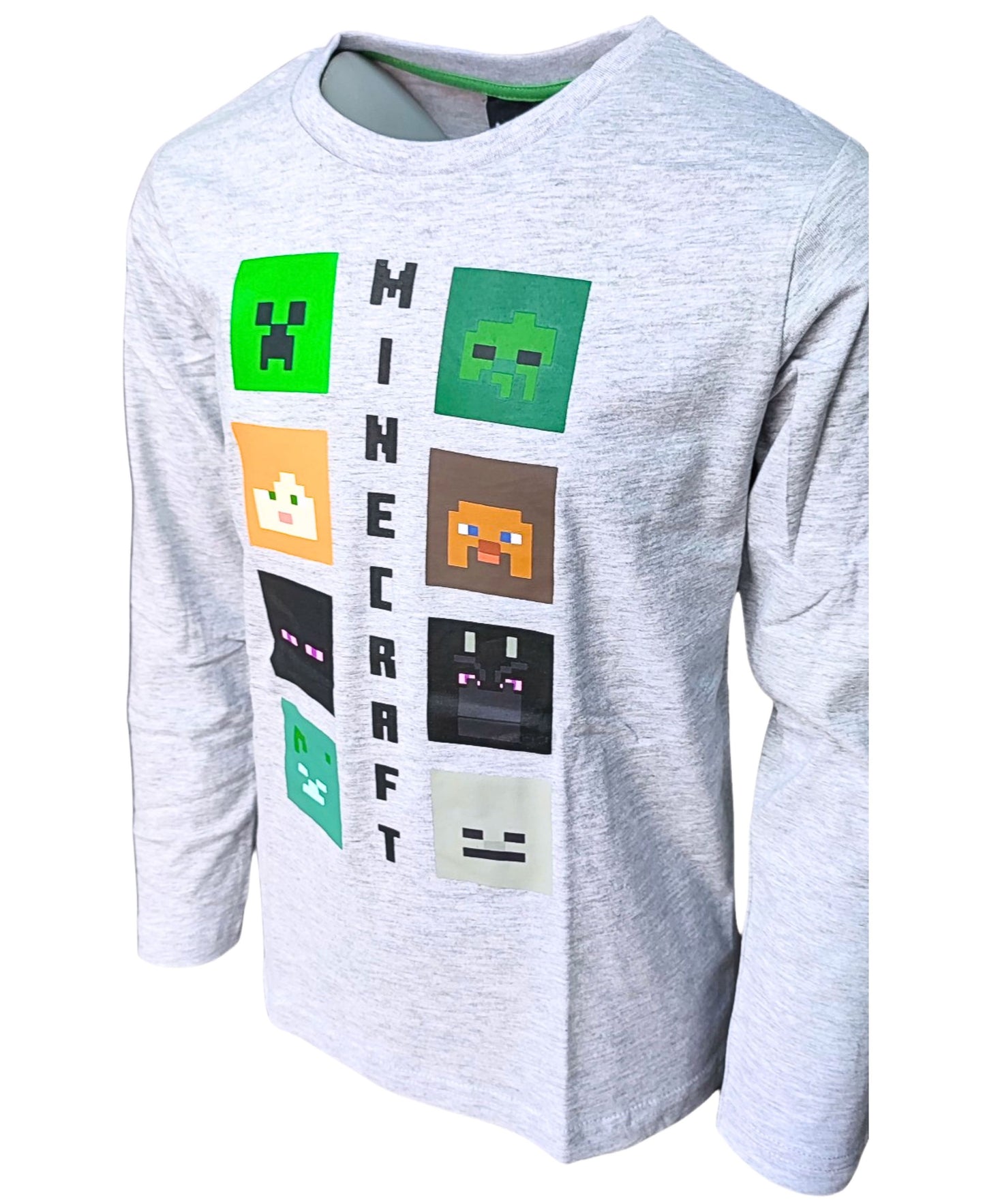 Langarmshirt Minecraft für Jungen