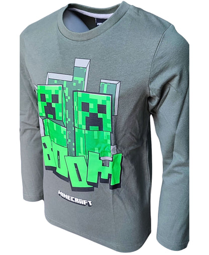 Langarmshirt Minecraft für Jungen