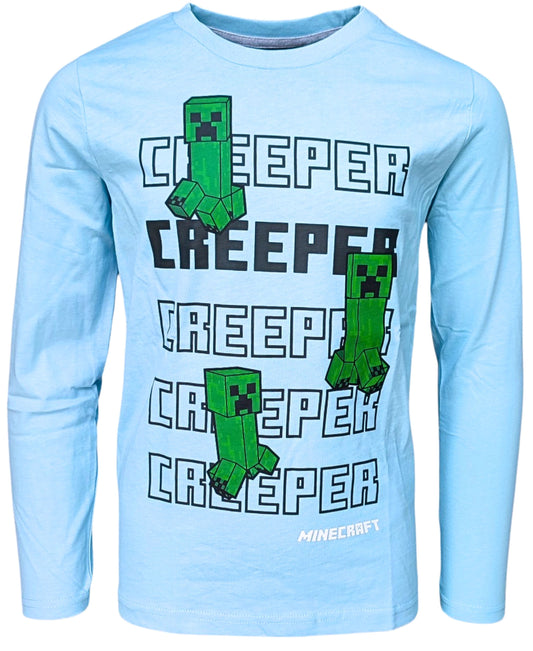 Langarmshirt Minecraft für Jungen