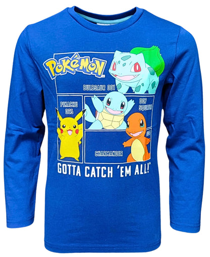 Langarmshirt Pokémon für Jungen