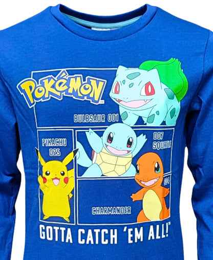 Langarmshirt Pokémon für Jungen