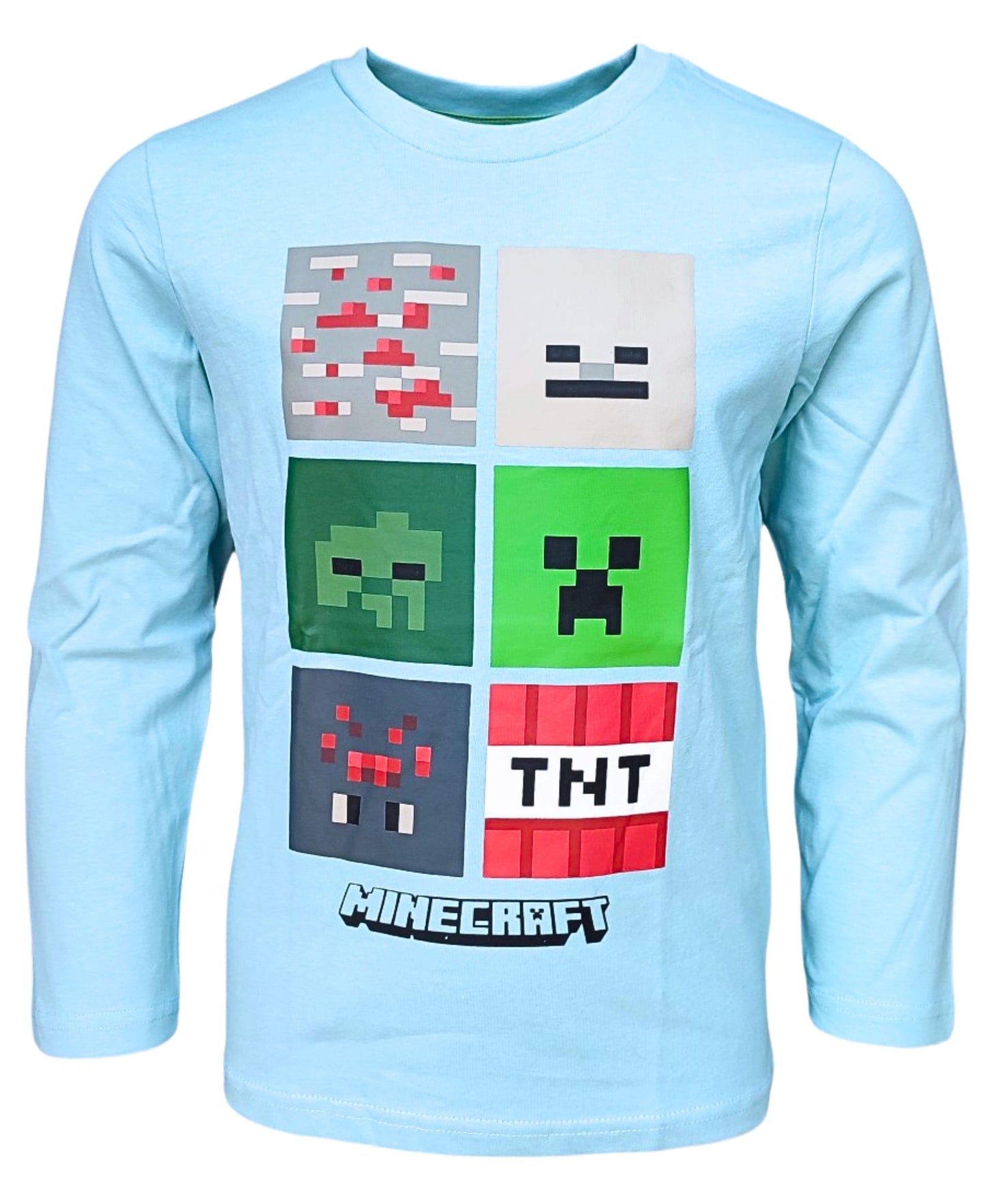 Langarmshirt Minecraft für Jungen
