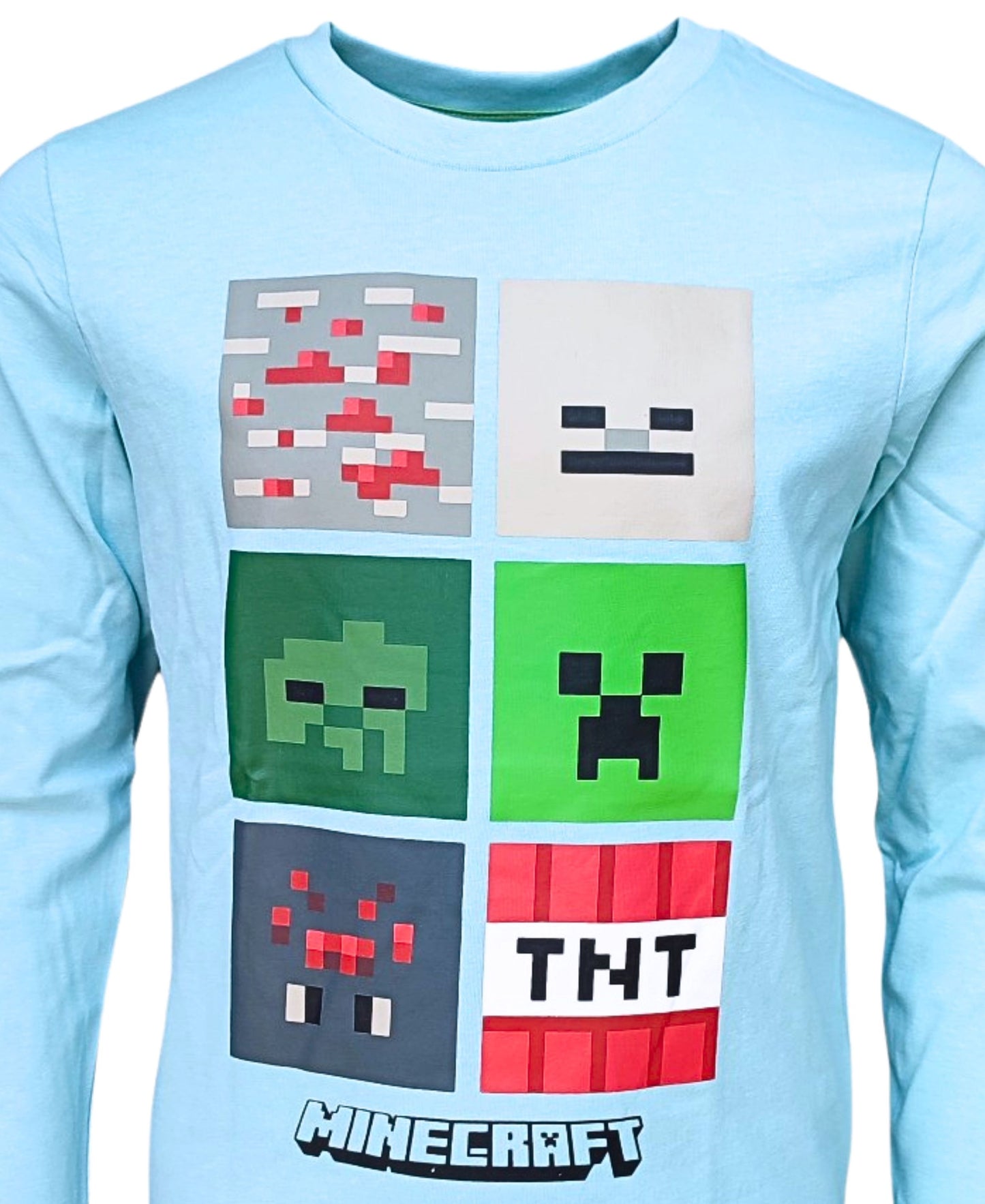 Langarmshirt Minecraft für Jungen