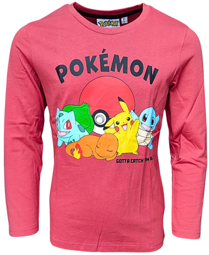 Langarmshirt Pokémon für Jungen