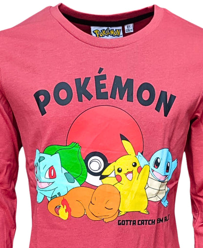 Langarmshirt Pokémon für Jungen