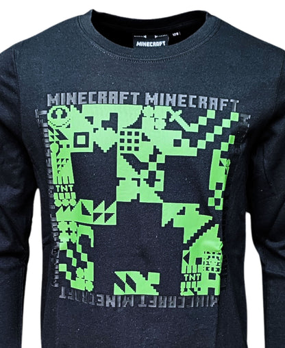 Langarmshirt Minecraft für Jungen