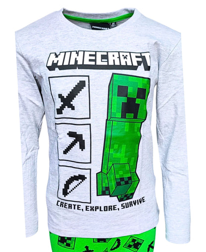 Schlafanzug Minecraft für Jungen