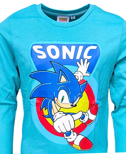 Langarmshirt Sonic The Hedgehog für Jungen