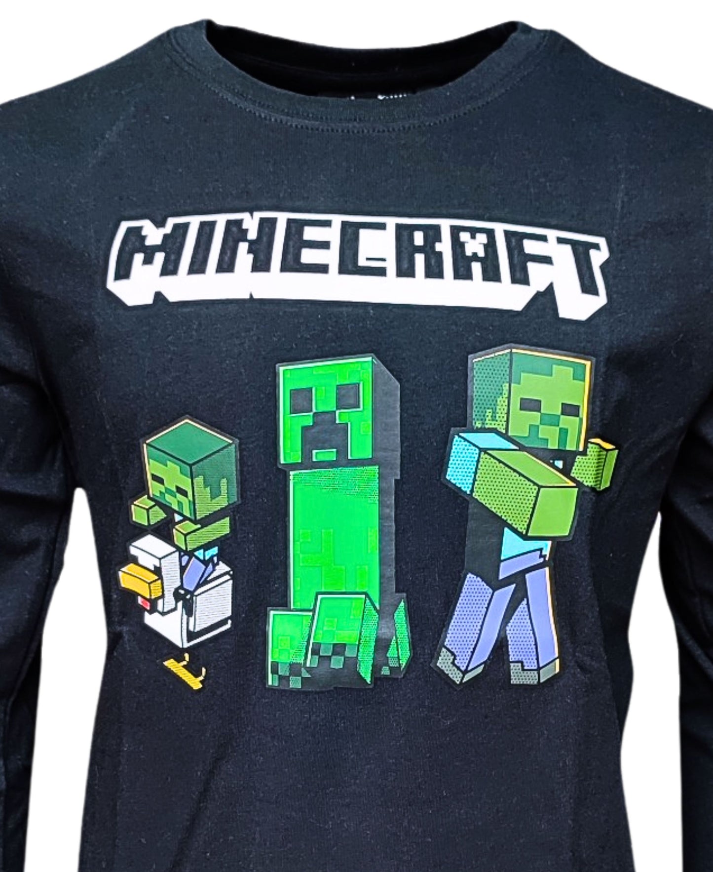 Langarmshirt Minecraft für Jungen