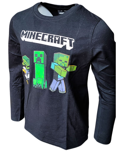 Langarmshirt Minecraft für Jungen