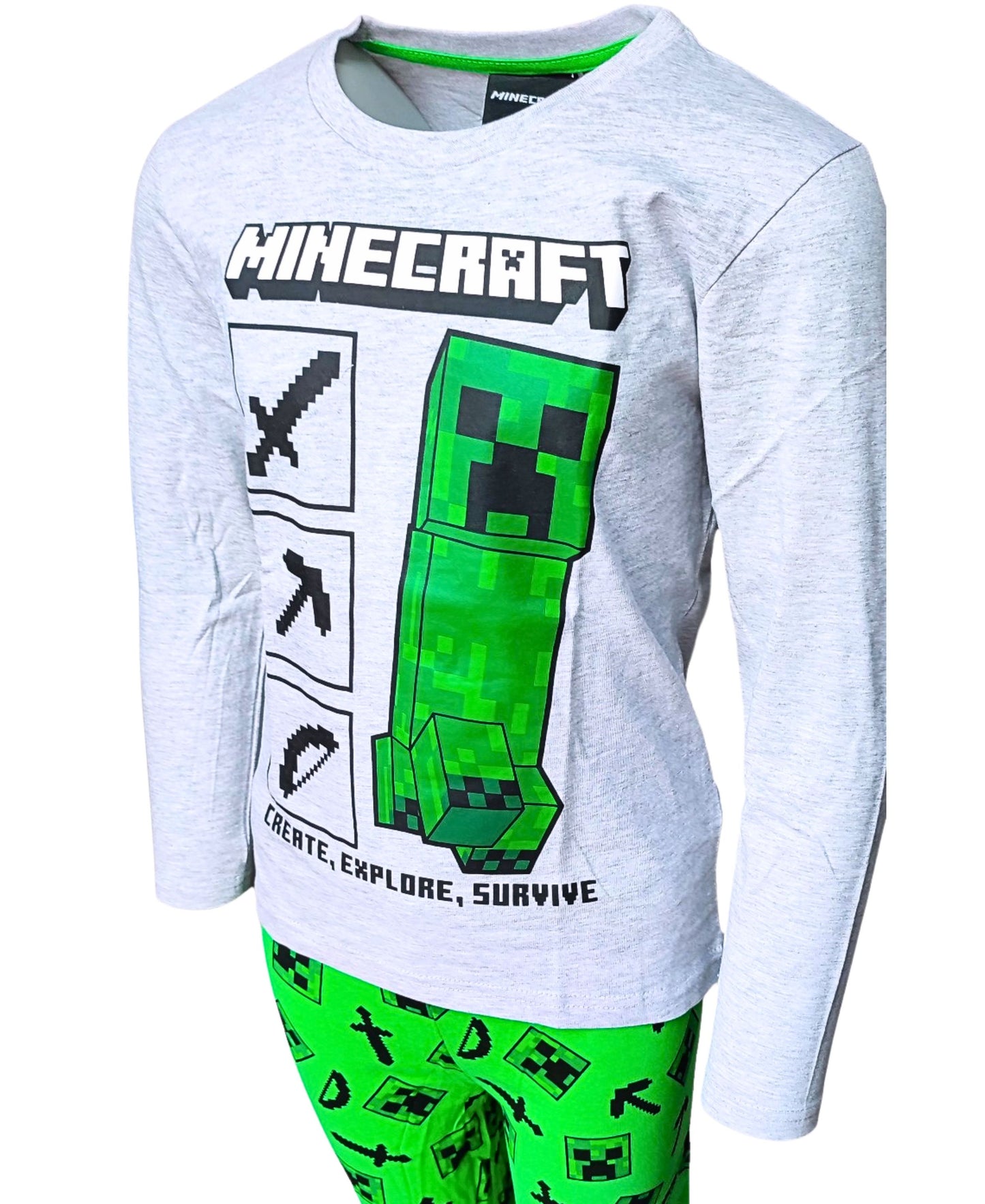 Schlafanzug Minecraft für Jungen