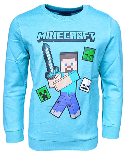 Sweatshirt Minecraft Steve