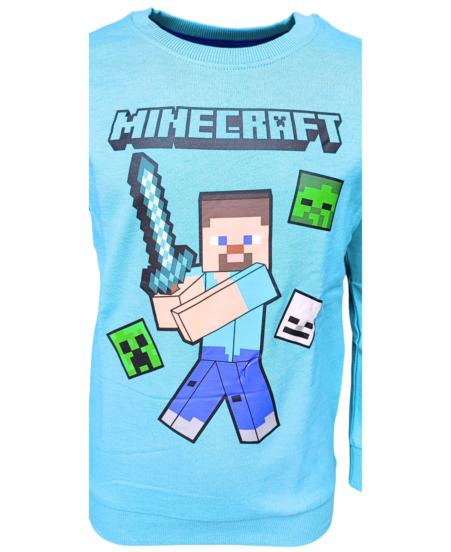 Sweatshirt Minecraft Steve