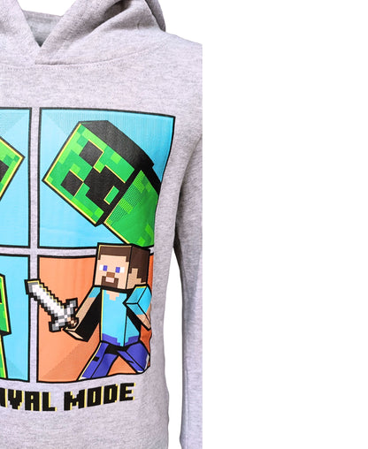 Minecraft Kapuzenpullover Steve & Creeper für Jungen