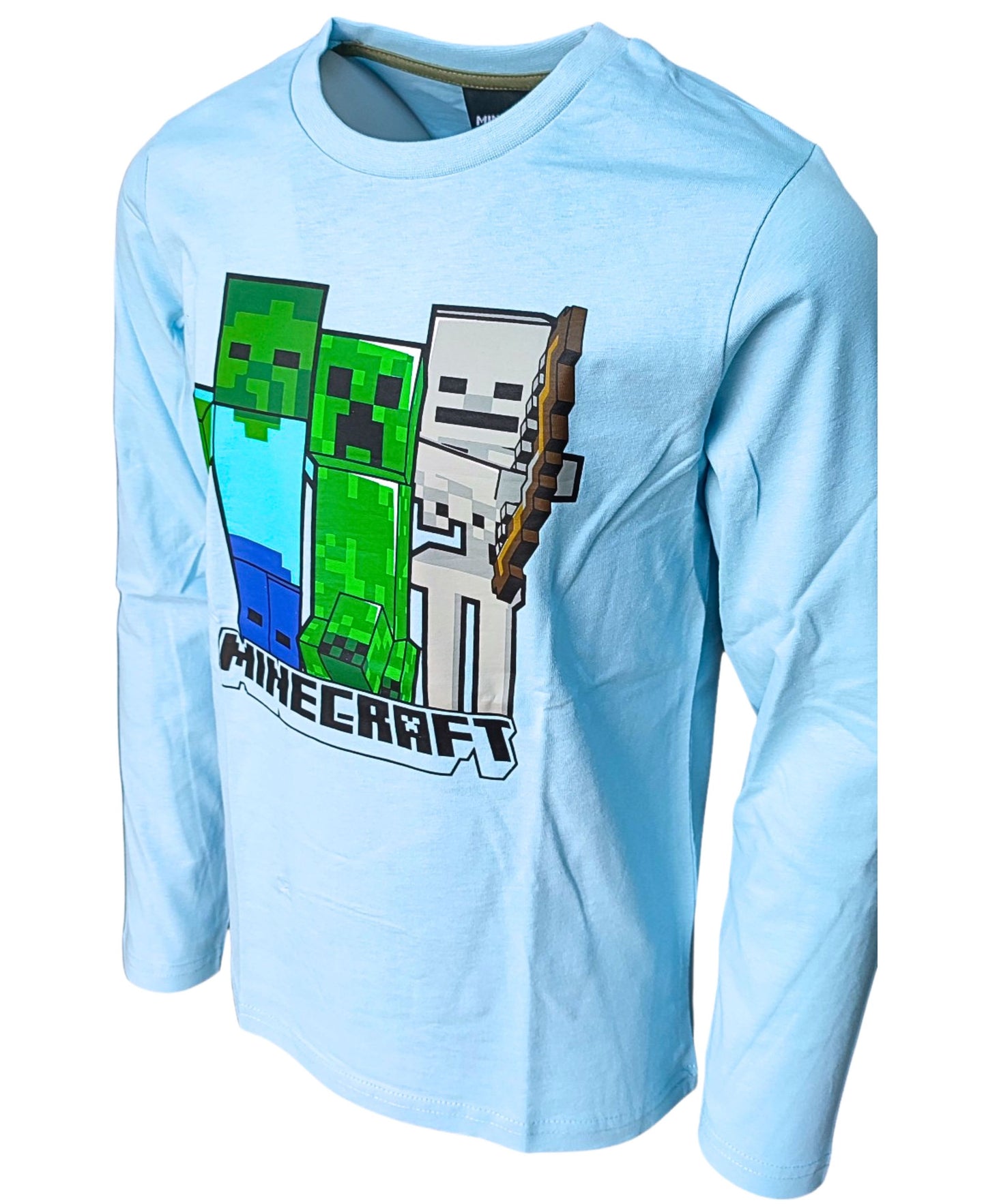 Langarmshirt Minecraft für Jungen