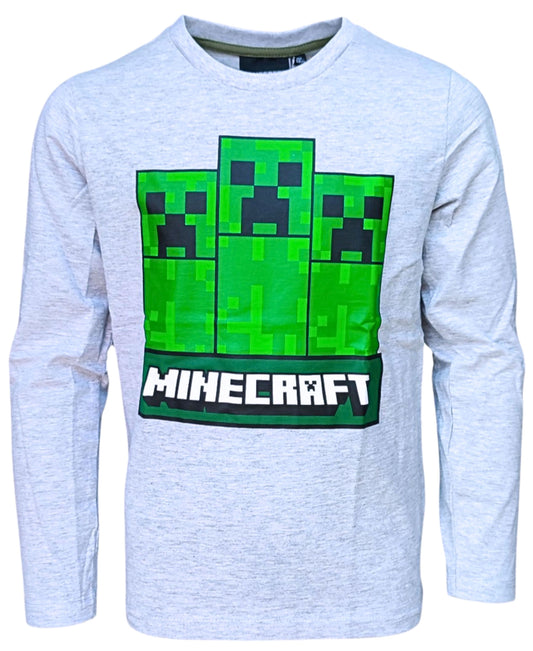Langarmshirt Minecraft für Jungen