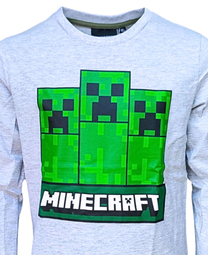 Langarmshirt Minecraft für Jungen
