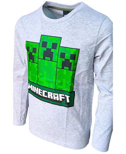 Langarmshirt Minecraft für Jungen