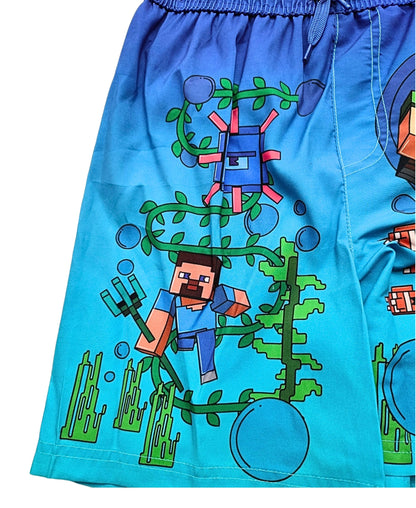 Minecraft Badeshorts