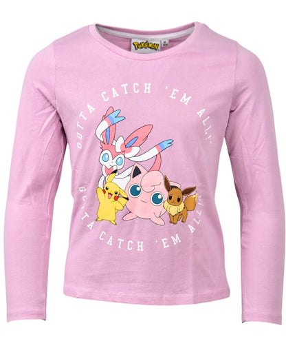 Langarmshirt Pokémon für Mädchen