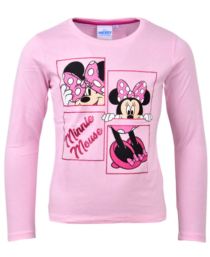 Langarmshirt Minnie Mouse für Mädchen