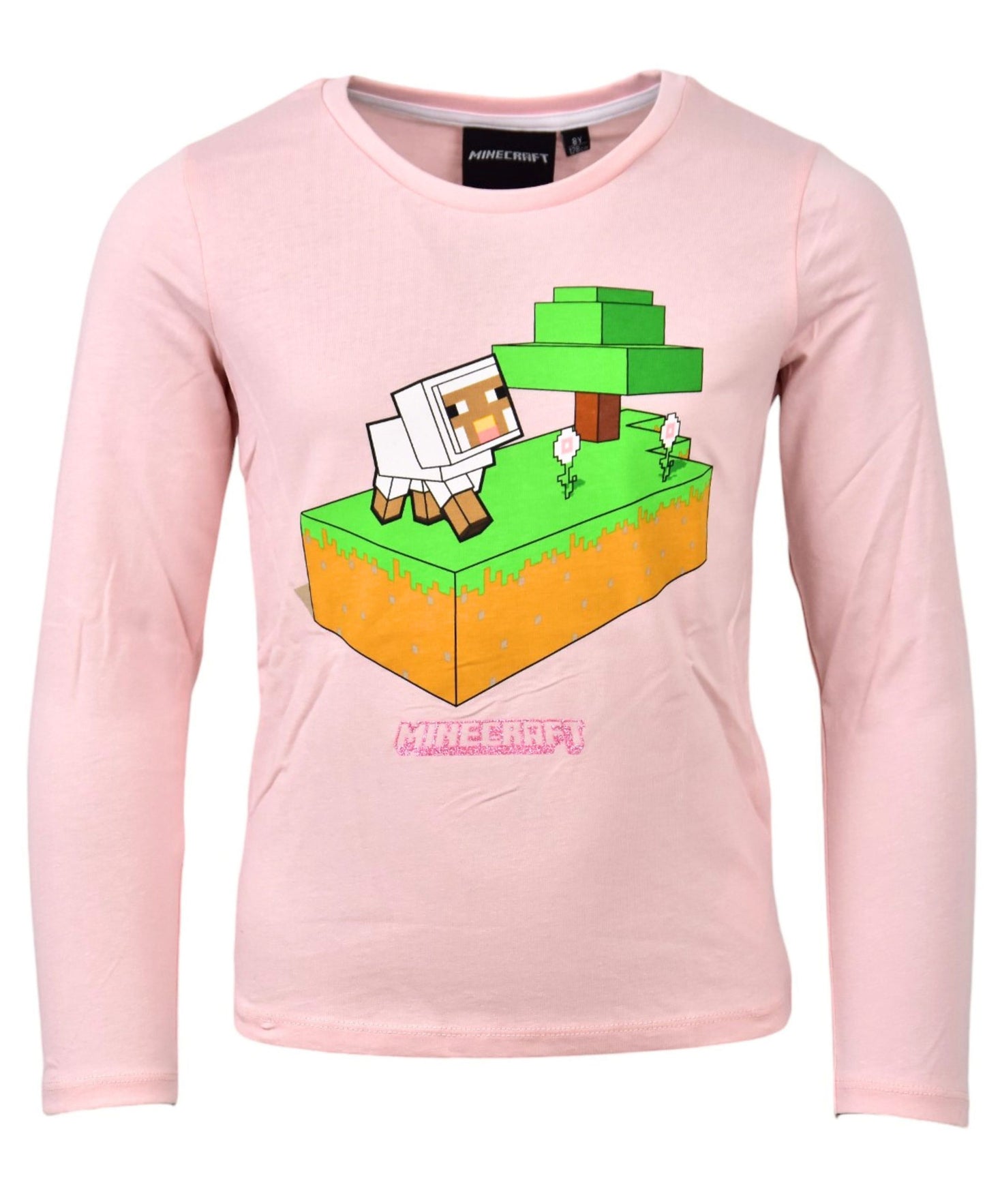 Langarmshirt Minecraft für Mädchen