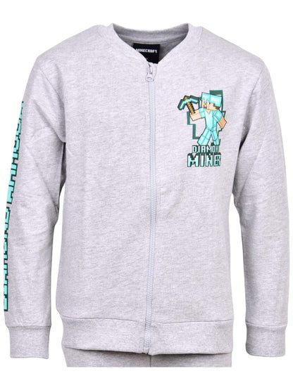 2tlg. Outfit Sweatjacke & Hose Minecraft