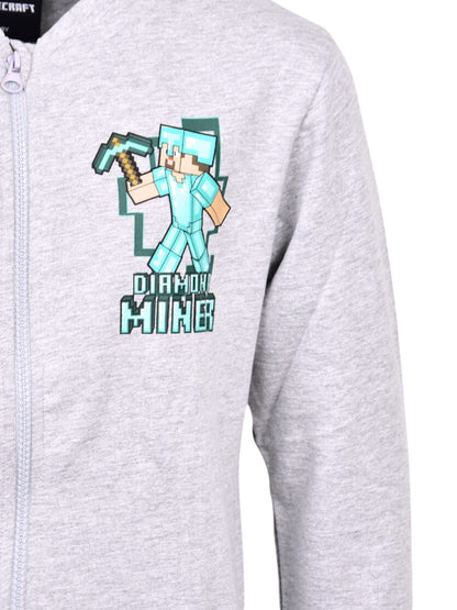 2tlg. Outfit Sweatjacke & Hose Minecraft