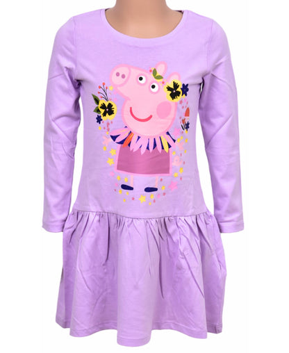 Langarmkleid Peppa Pig