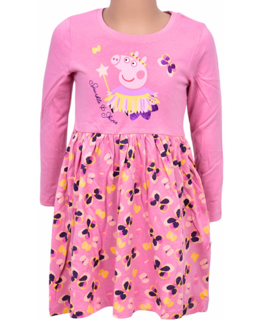 Langarmkleid Peppa Pig