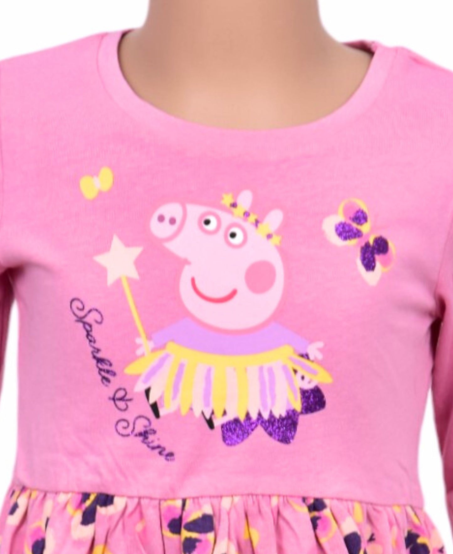 Langarmkleid Peppa Pig
