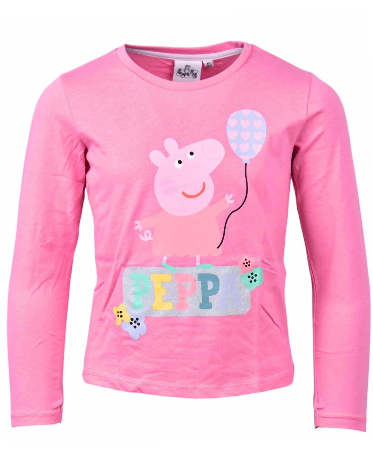 Langarmshirt Peppa Pig für Mädchen
