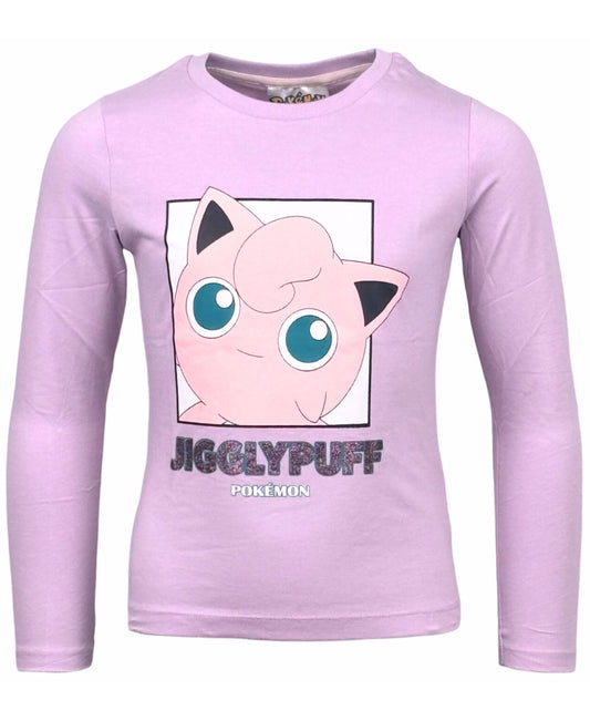 Langarmshirt Pokémon für Mädchen mit Glitzer
