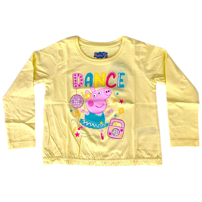 Peppa Pig Langarmshirt für Mädchen Gr. 92 - 116 cm