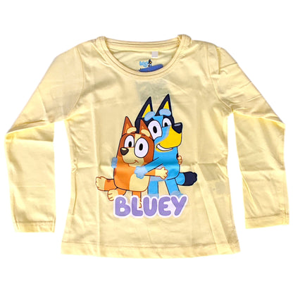 Bluey & Bingo Langarmshirt für Mädchen Gr. 92 - 116 cm