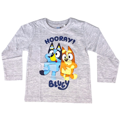 Bluey & Bingo Langarmshirt für Jungen Gr. 92 - 116 cm