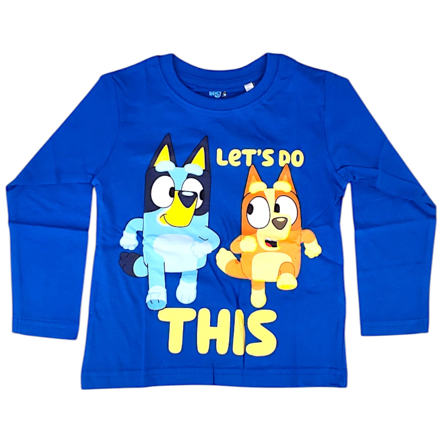 Bluey & Bingo Langarmshirt für Jungen Gr. 92 - 116 cm