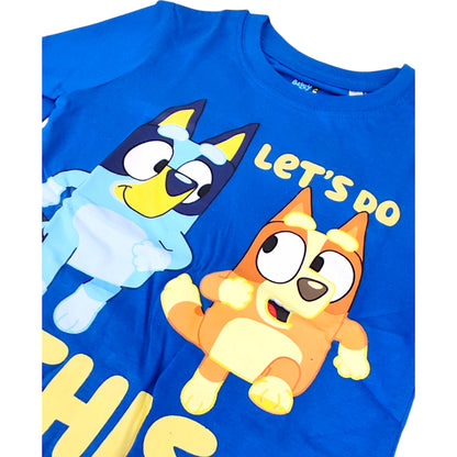 Bluey & Bingo Langarmshirt für Jungen Gr. 92 - 116 cm