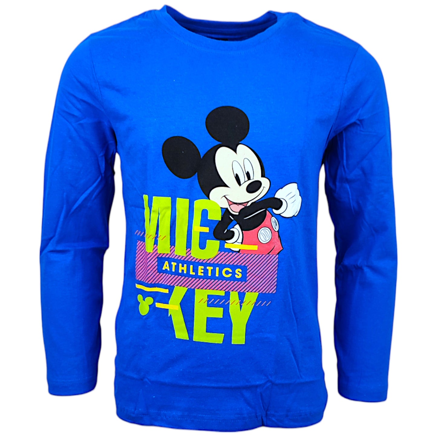 Mickey Mouse Langarmshirt für Jungen Gr. 98 - 128 cm