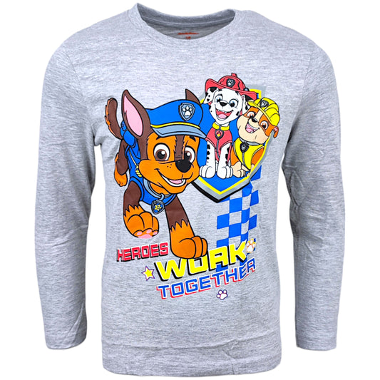 Paw Patrol Langarmshirt für Jungen Gr. 98 - 128 cm