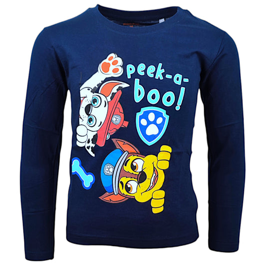 Paw Patrol Langarmshirt für Jungen Gr. 98 - 128 cm