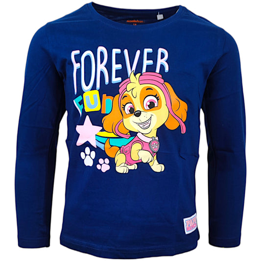 Paw Patrol Langarmshirt Skye für Mädchen Gr. 98 - 128 cm