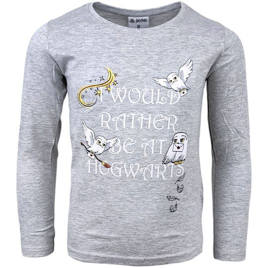 Harry Potter Langarmshirt für Mädchen Gr. 104 - 134 cm