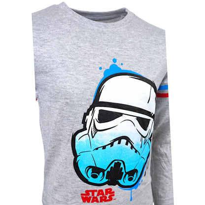 Star Wars Langarmshirt Sturmtruppler für Jungen Gr. 110 - 140 cm