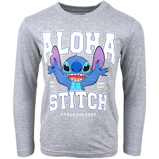 Disney Lilo & Stitch Langarmshirt für Jungen Gr. 98 - 128 cm