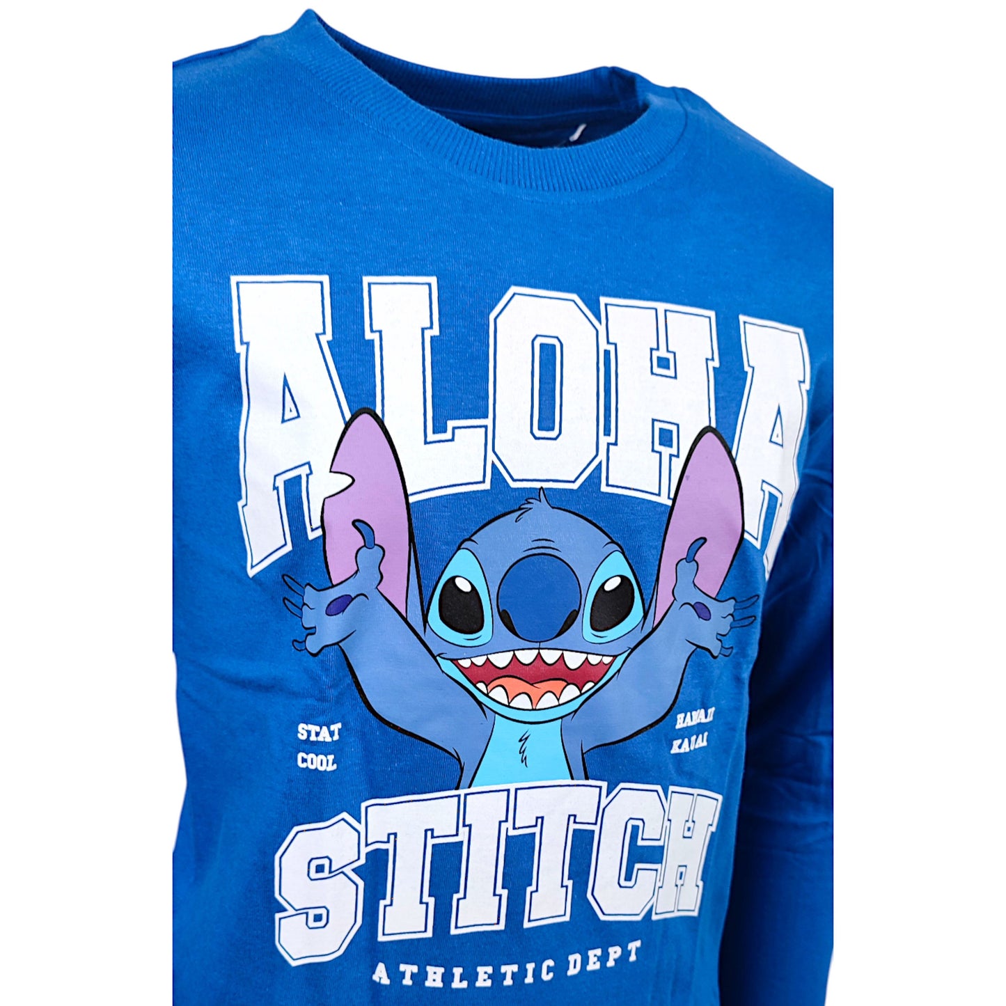 Disney Lilo & Stitch Langarmshirt für Jungen Gr. 98 - 128 cm