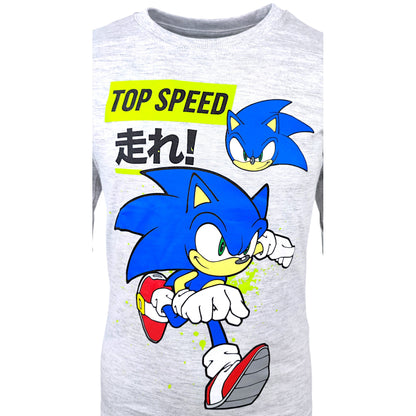 Sonic The Hedgehog Langarmshirt für Jungen Gr. 104 - 134 cm